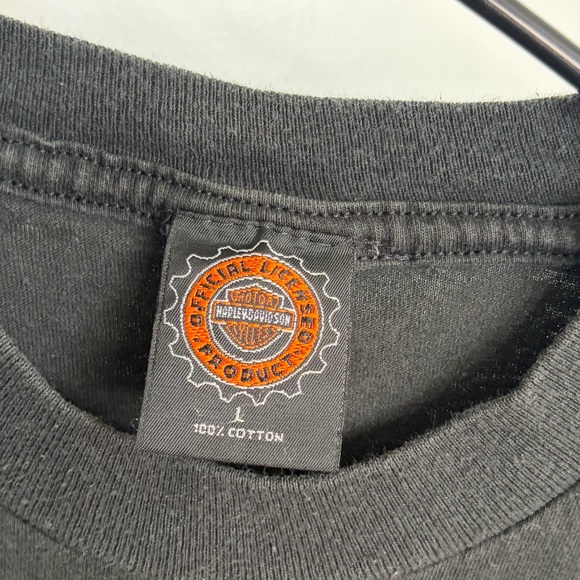 Vintage 90s Harley Davidson motorcycle Graphic T-Shirt - Picture 5 of 13